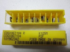 10 pcs KENNAMETAL COGX 06T104 R Grade K125M Carbide Inserts Germany