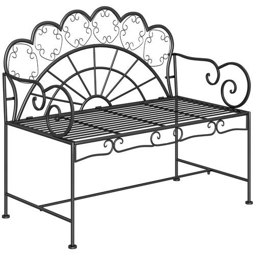 Outsunny garden bench metal - bench,,