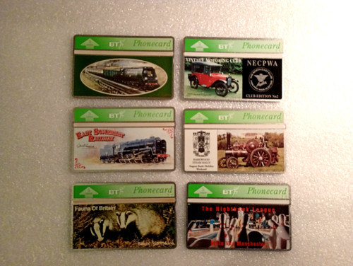 Telephone cards btg various - telephone,