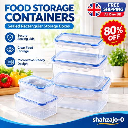 Plastic food containers - plastic,