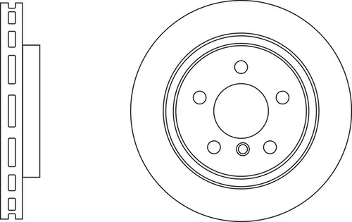 Brake discs pair - 2x,