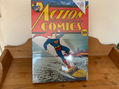 Superman action comics canvas - superman,