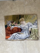 Completed French tapestry