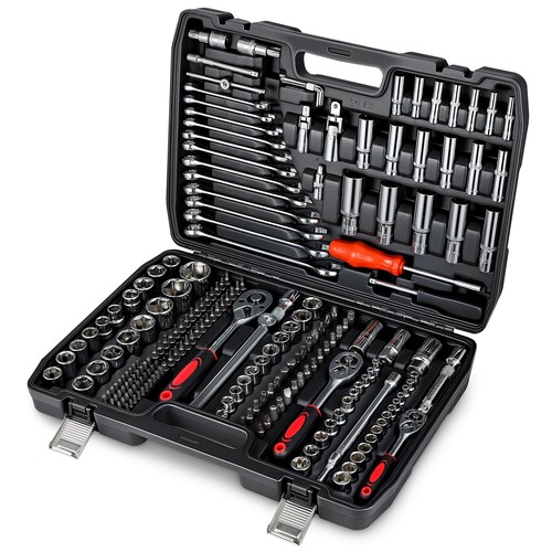 216pcs socket set 1 - 1/4, 1/2"