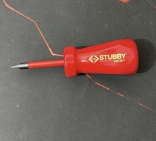 CK Tools T48344-055 1000V VDE Stubby Slim Slotted Screwdriver 5.5mm