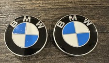 BMW CENTRE WHEEL HUB CAPS SET 56MM X2 GENUINE 36136850834