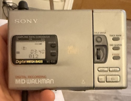 Sony r30 minidisc recorder - sony,