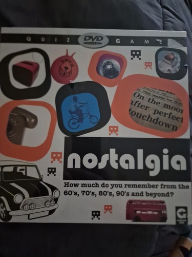 Nostalgia dvd video - quiz, game