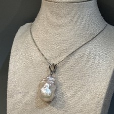 Large Baroque Pearl Pendant