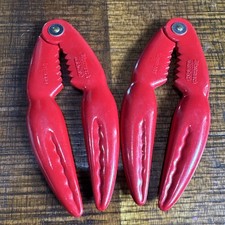 Vintage Red Enamel Metal