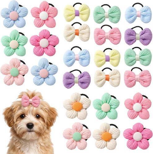 24pcs dog bows - 24pcs,