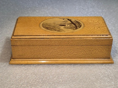 Antique mauchline ware - ware, wooden