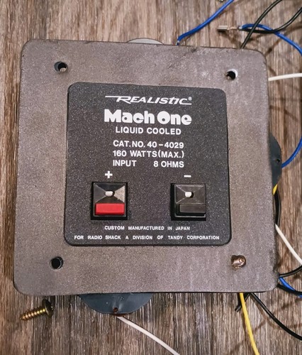Vintage realistic mach - realistic,