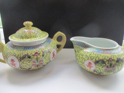 Chinese style jug and - chinese,