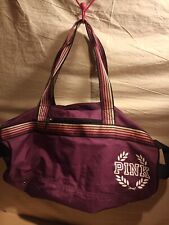 Victoria Secret, PINK, Duffle burgundy Bag Gym Bag Travel Bag,