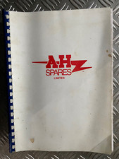 AH SPARES Ltd -AUSTIN HEALEY 100 to 3000 -1997 Illustrated SPARE PARTS CATALOGUE