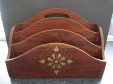 Wooden With Brass Inlay Three