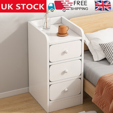 White Home Bed Side Cabinet