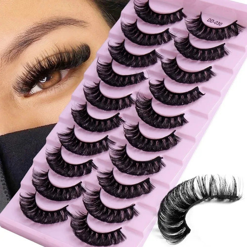 10pairs russian style strip - 10pairs,
