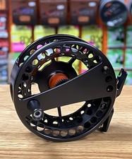 Lamson speedster trout fly fishing reel 3.5" black & orange UNUSED