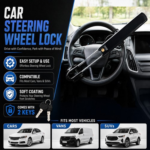 Car steering wheel lock - car,