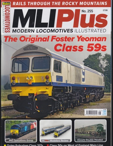 Modern locomotives illustrated - modern,