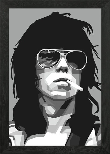 Keith richards framed wall art - framed,