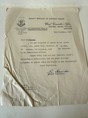 1950 county borough - 1950, police