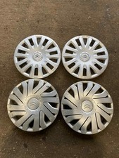 4x Set Citroen 14" Wheel Trims Genuine Original C1 C2 C3 Hub Cap