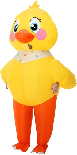 Inflatable yellow duck costume - yellow,