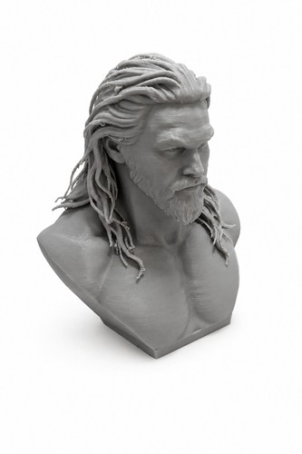 Norse warrior bust - warrior, home