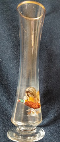 Pheasant vintage stemmed wine - pheasant,