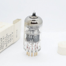 Tesla E88CC 32 Genuine TESLA GOLD PIN NOS VALVE TUBE (LC65) Military grade