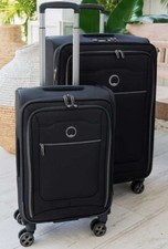 Delsey Paris 2-piece Softside Spinner Luggage Set BLUE