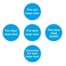 FIRE DOOR - FIRE EXIT - KEEP