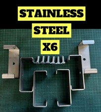 Concrete fence Post Brackets Clamps Rust Resistant for H Section (100mm post)