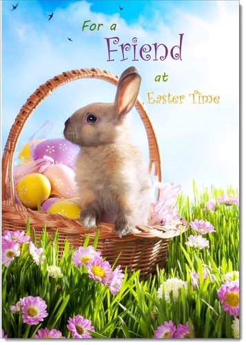 Doodlecards friend easter card - friend,