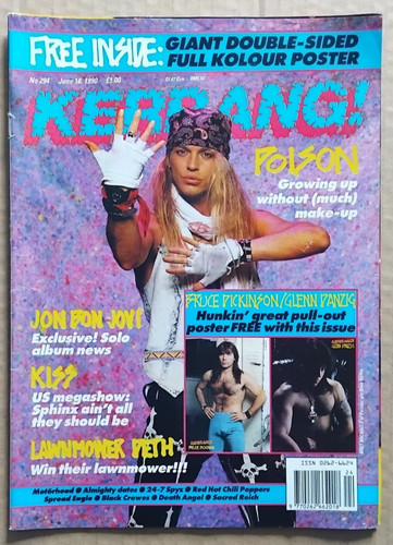 Kerrang 294 june 16 1990 - no.294, 1990-