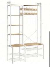 VASAGLE Hall Tree with Bench