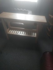 Long Pine Wood Table