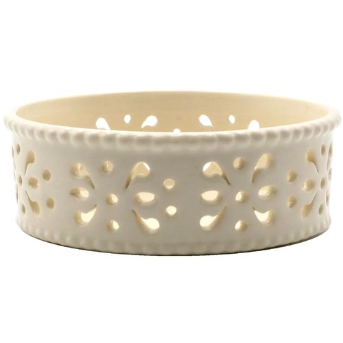 Royal creamware wine coaster - wine,