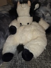 Vtg Soft Toy Plush Cow Hot