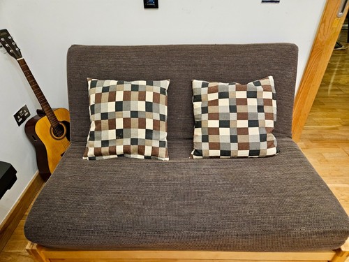Seater sofa bed solid oak - solid,