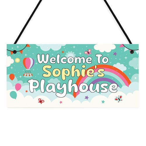 Personalised playhouse sign - personalised,