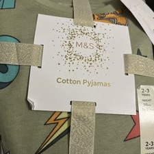 M & S Boys Pyjamas 2-3 Years
