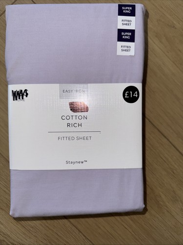 Lilac super king - m&s,