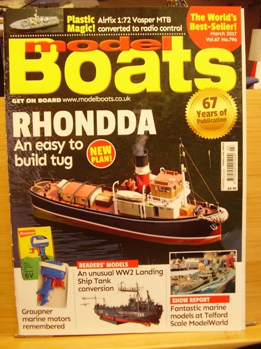 Model boats magazine march - model,