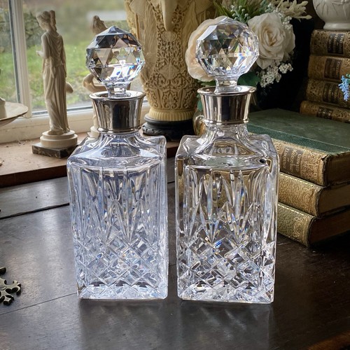 Sterling silver topped whiskey - silver,