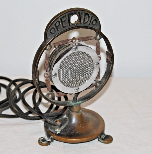 Antique suspension microphone - suspension,