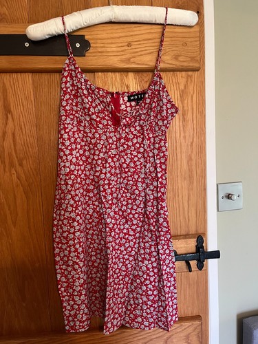Motel red floral - , strappy